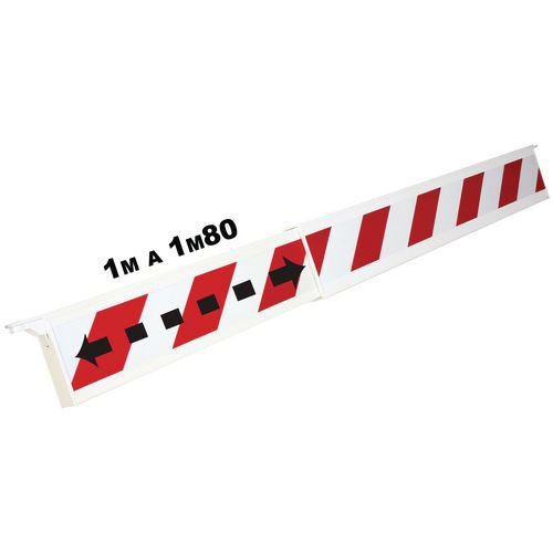 Telescopic site protection barrier