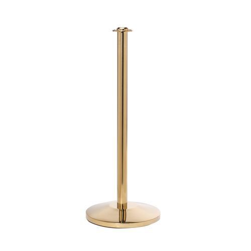 Polished brass posts with flat top (Pack of 2)