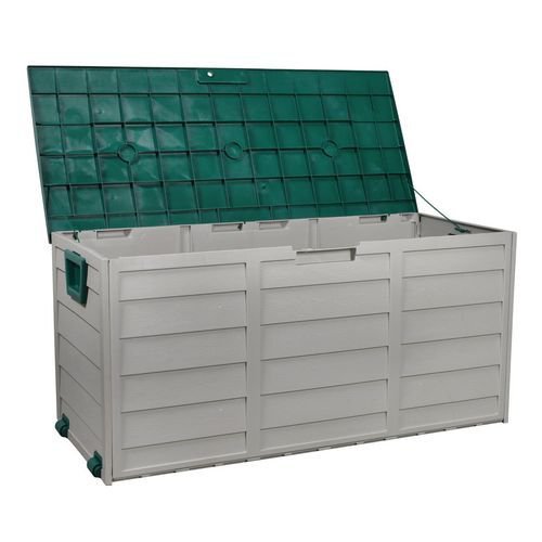 Outdoor plastic storage box