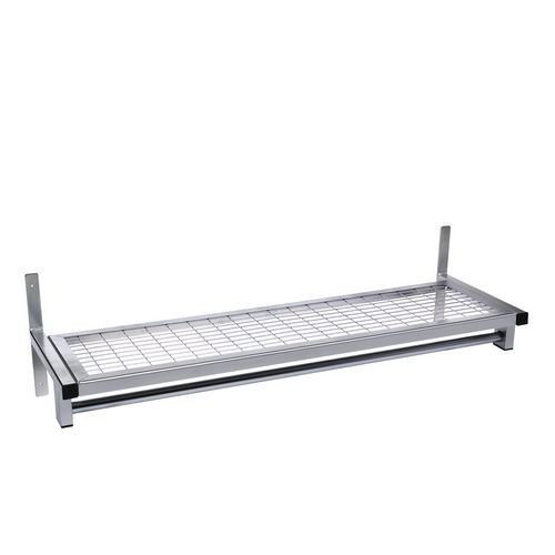 Evolve mesh shelf 2370mm plus rail in silver