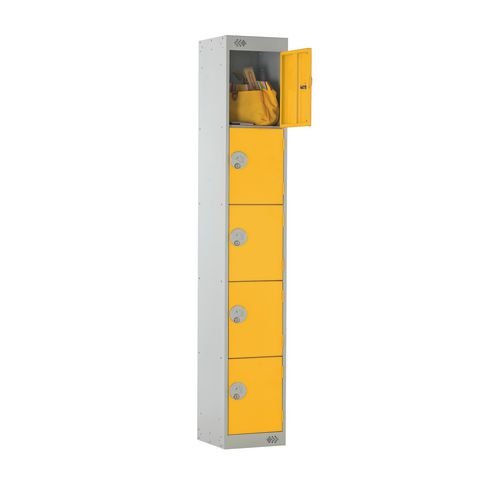 Coloured Door Lockers With Standard Top