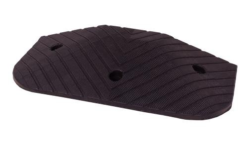 75mm High Speed Bump End Cap Black