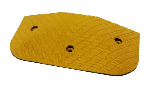 50mm High Speed Bump End Cap Yellow