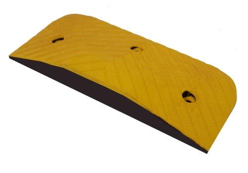 75mm High Speed Bump End Cap Yellow
