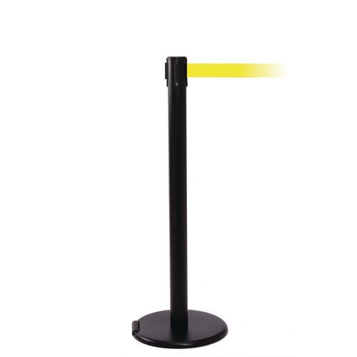 Wheeled retractable belt barrier - set of 2 - pack of 2