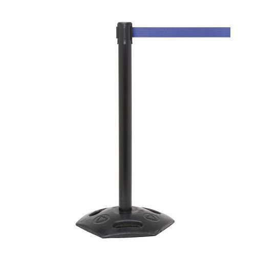 Heavy duty weatherproof retractable belt barrier - set of 2
