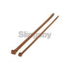 Standard Brown Nylon Cableties 100 X 2.5 Mm, Pack of 1000