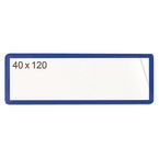 Magnetic Ticket Pouch 40 X 120 Pk 100 - Blue