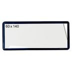 Self-adhesive Ticketpouch 60 X 140 Pk 100 - Black