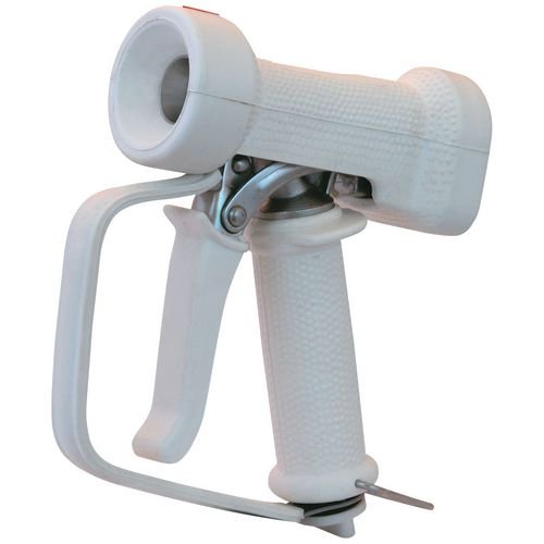 Water Gun, White Stainless Steel With Gun