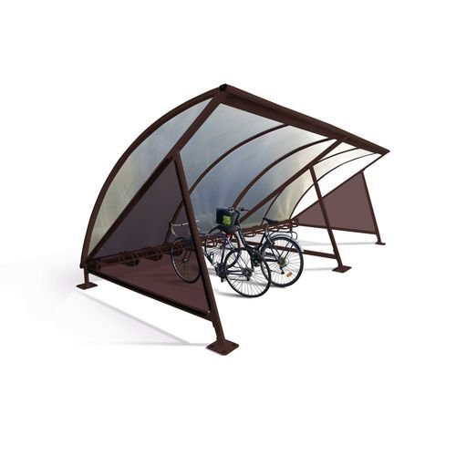 Moonshaped shelter extension unit - Extension bay