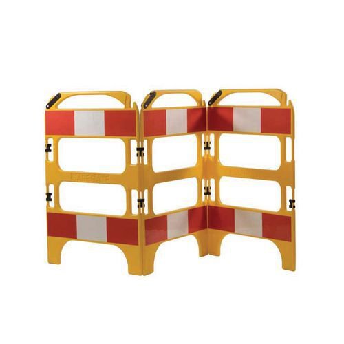 Workgate manhole safety barrier