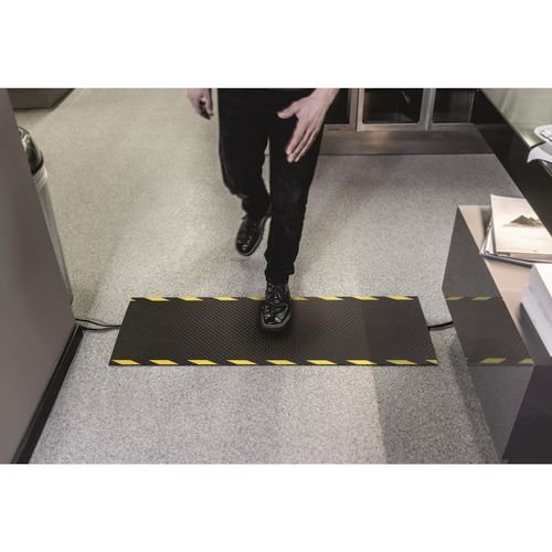 Cable-Protector Mat,  All Rubber