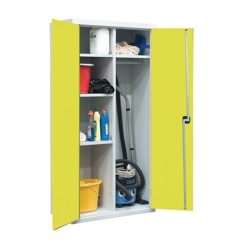 Standard and extra wide utility cupboards