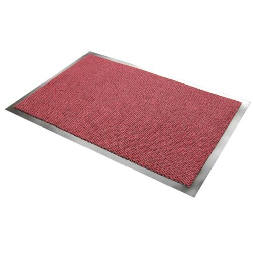 Economical, Pvc-Backed Entrance Mat, 120X180Cm, Red.