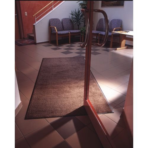 Washable Entrance Mat, 60 X 85Cm, Black/Mink