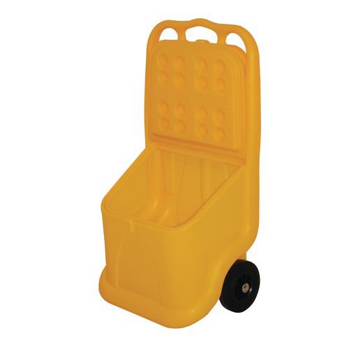 75L Mobile salt and grit bin kit