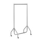 Silver Heavy Duty Clothesrail 3 Ft Long X 5 Ft High