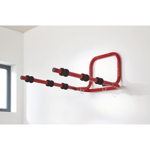 Folding wall mounted cycle rack