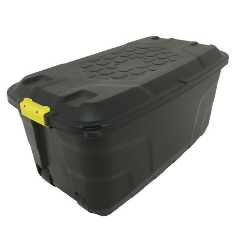Wheeled heavy duty storage containers