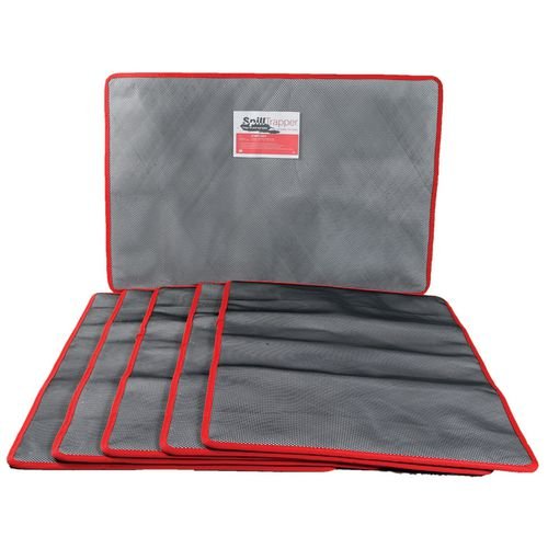 Pack Of Five Large Spilltrapper Replacement Mats