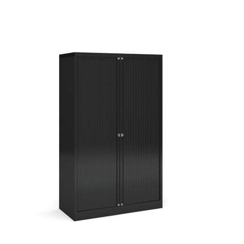 Bisley steel tambour storage cupboard