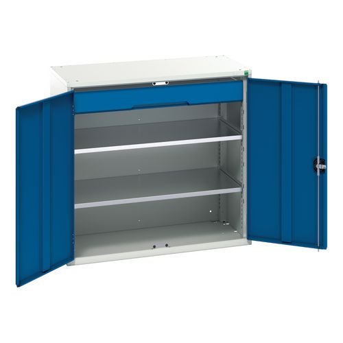 Kitted Cupboard 1050 Wide 1 Drawer 2 Shelves