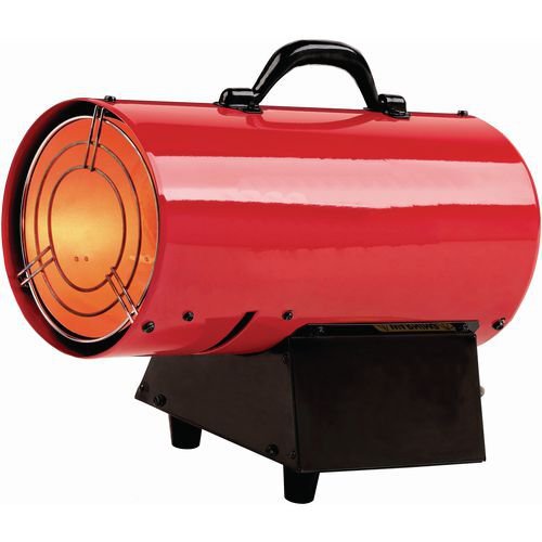 Portable propane gas fired space heaters