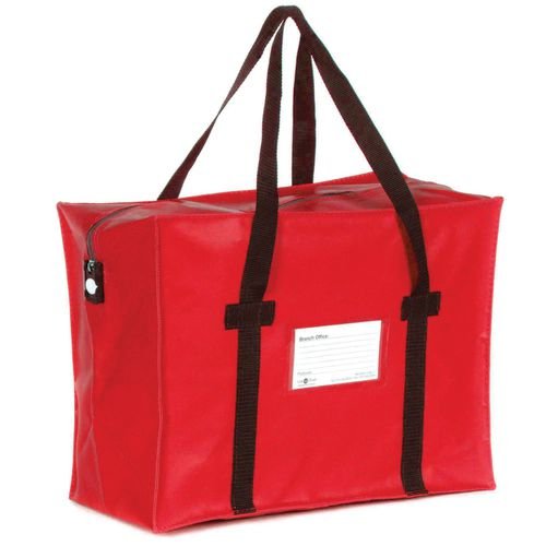 Heavy Duty Red Tamper Evident Holdall 584 X 406 X 254mm