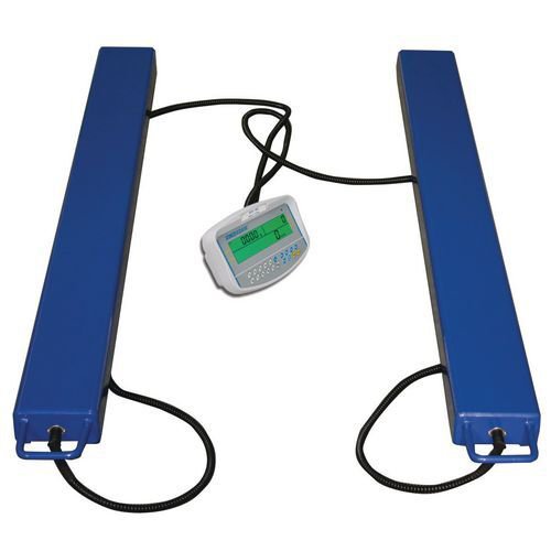 Pallet truck weigh beams with LCD indicator, capacity 3000kg