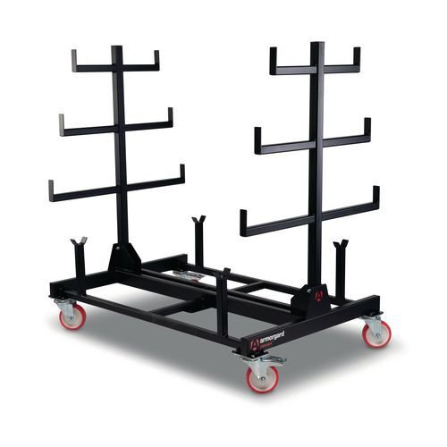 Pipe rack mobile storage units