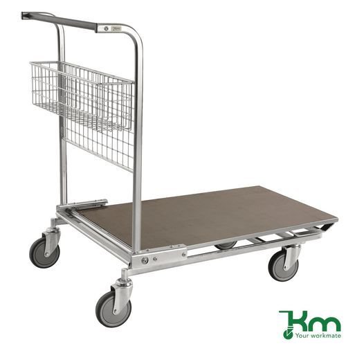 Konga nesting stock trolleys with basket