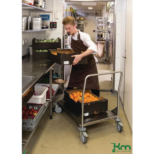 Konga high grade stainless steel welded platform trucks