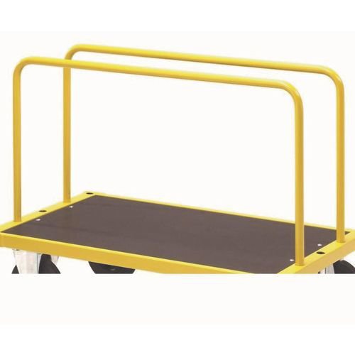 Extra support bars for indoor/outdoor board trolley