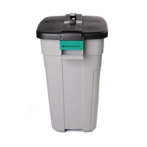 90L rectangular dustbin - without lid