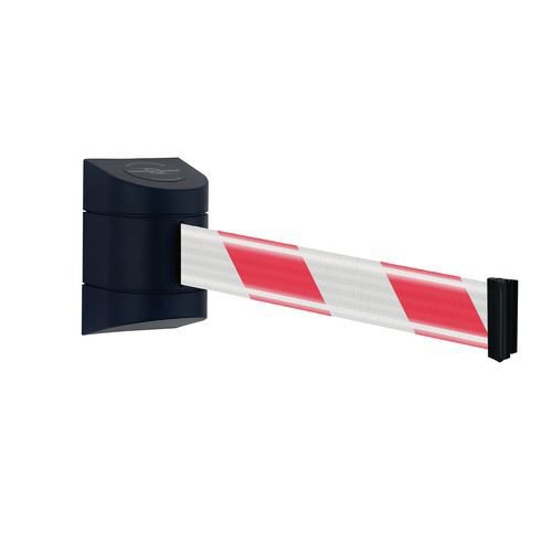 Tensabarrier® Nightview™ wall mounted retractable barrier