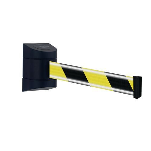 Tensabarrier® Nightview™ wall mounted retractable barrier
