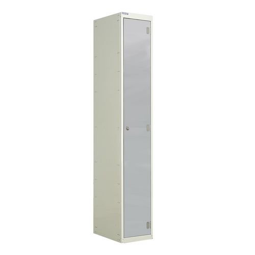 Laminate Door Lockers Light Grey Door  - Wet Area 1800.300.300 - 1 Compartment