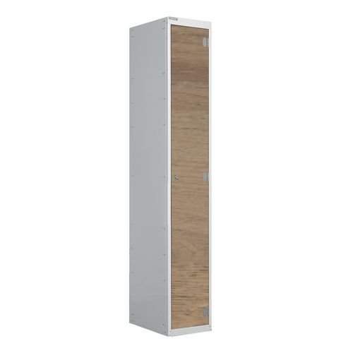 Laminate Door Lockers Oak Door  - Wet Area 1800.300.300 - 1 Compartment