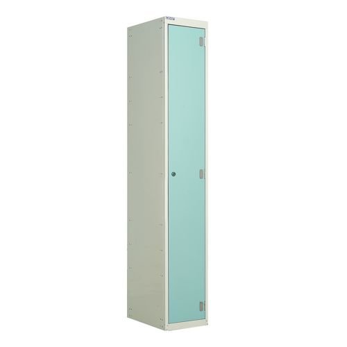 Laminate Door Lockers Light Green Door  - Wet Area 1800.300.450 - 1 Compartment