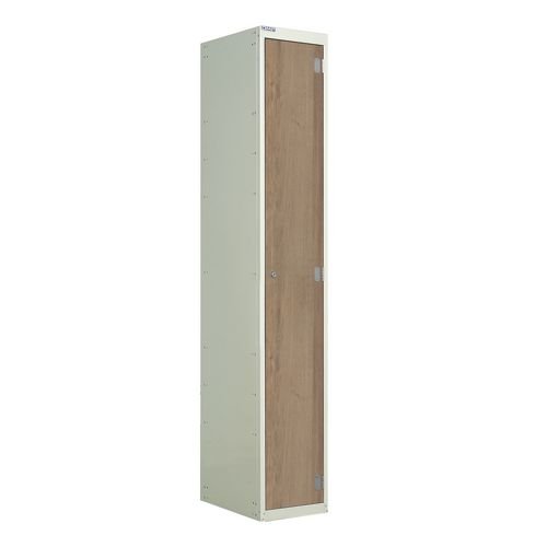 Laminate Door Lockers Oak Door  - Wet Area 1800.300.450 - 1 Compartment