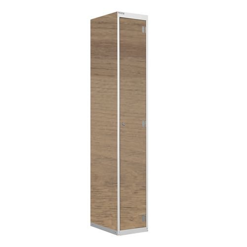 Laminate End Panels Oak For 300 Deep Lockers