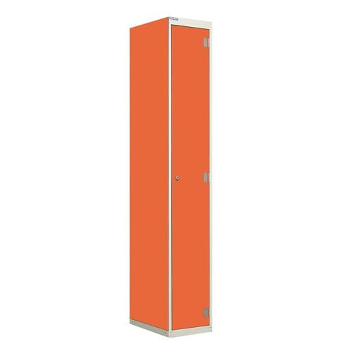 Laminate End Panels Orange For 450 Deep Lockers