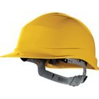 Essential Safety Helmet, Yellow Polethylenewith Sweat Band and Manual Adjustment