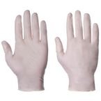 Latex Powder Free Gloves - Large