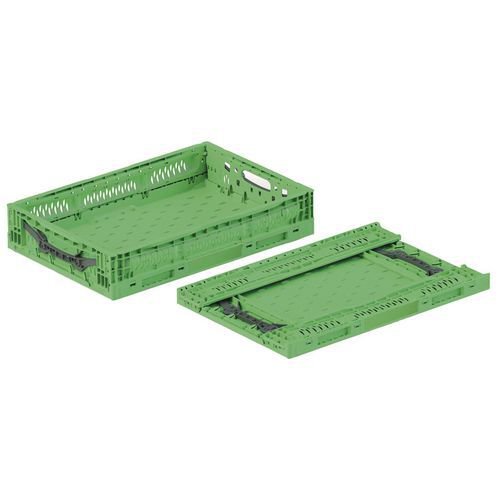 Returnable folding containers
