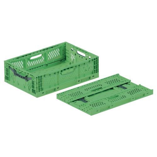 Returnable folding containers