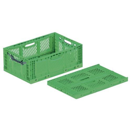 Returnable folding containers