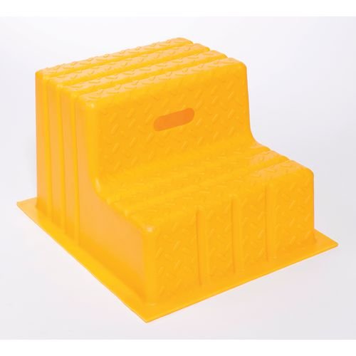 Plastic Step, 2 Tread Yellow