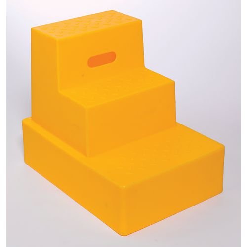 Plastic Step, 3 Tread Yellow